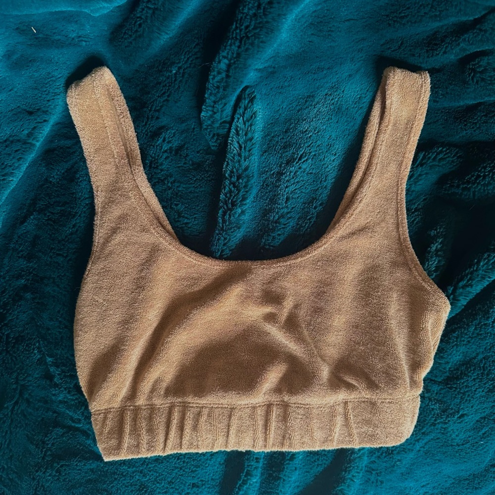 Zara Terry cloth Bralette